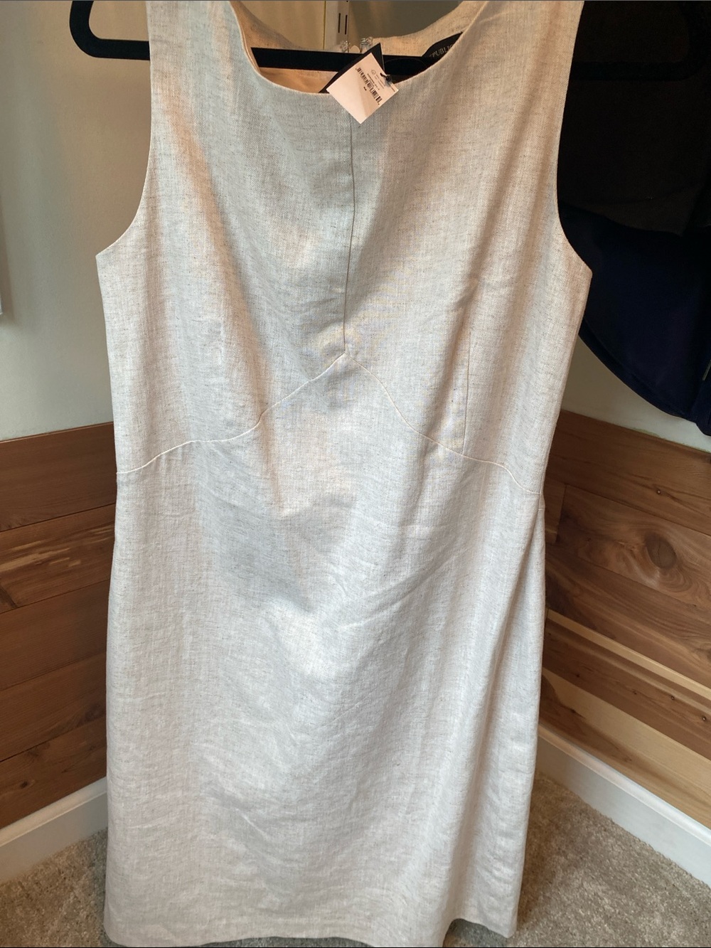 Banana Republic Light Linen-Blend Mini Dress